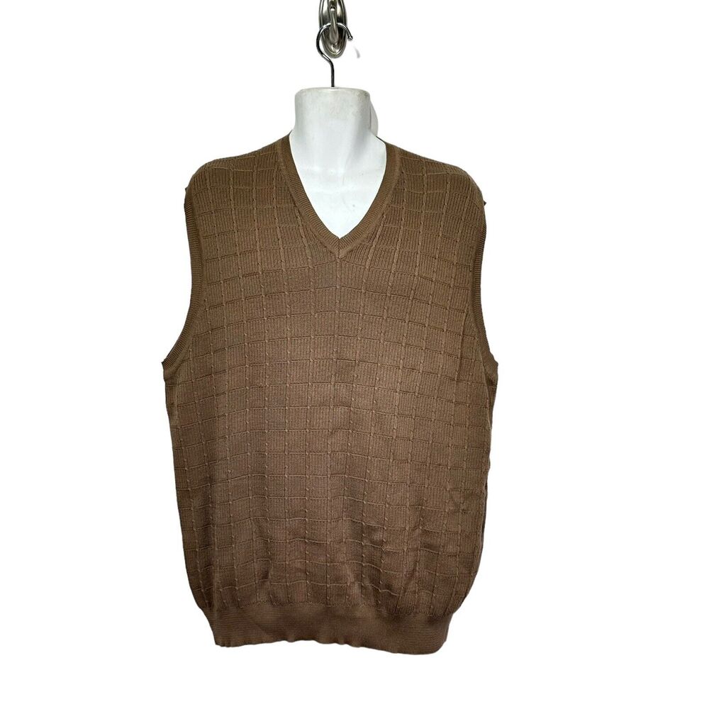 ping mercerized cotton beige vest XL